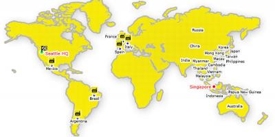 Hong kong na karti svijeta