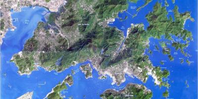 Satelitska karta Hong kong