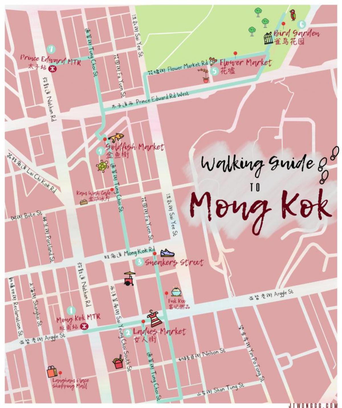 karta Mong Kok hong Kong
