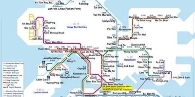 Karta za metro u Hong kongu